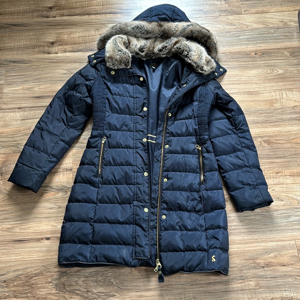 Joules Navy Coat